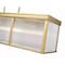 Z-Lite Carnaby Pendant, 10-Light, 12 In.W x 42.25 In.L x 12 In.H, Modern Gold/Clear Ribbed 7504-42L-MGLD - alternate 4